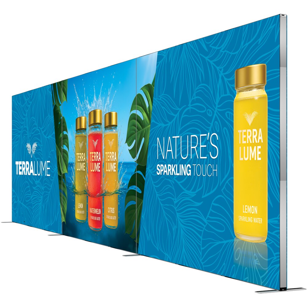 Showbird 65 30 x 10 Configuration H — Single Sided Graphic Package